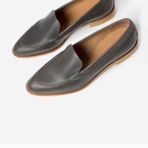 Everlane modern loafer in pewter